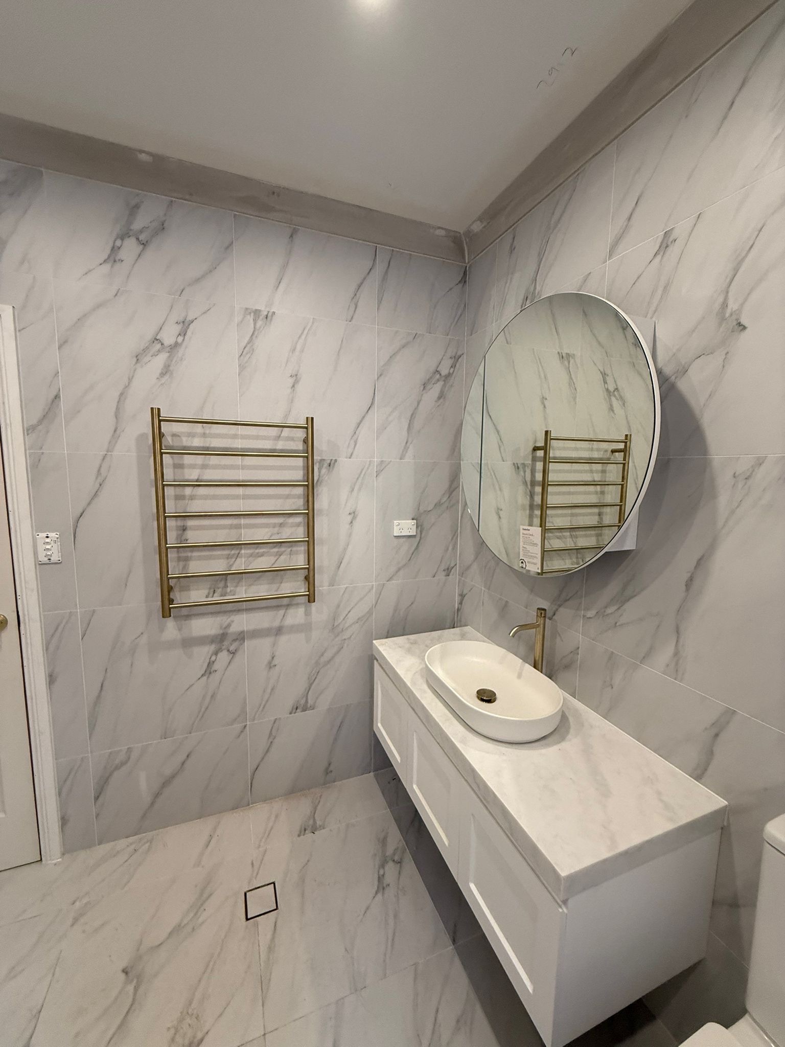 Heritage home bathroom renovation with quality finishes