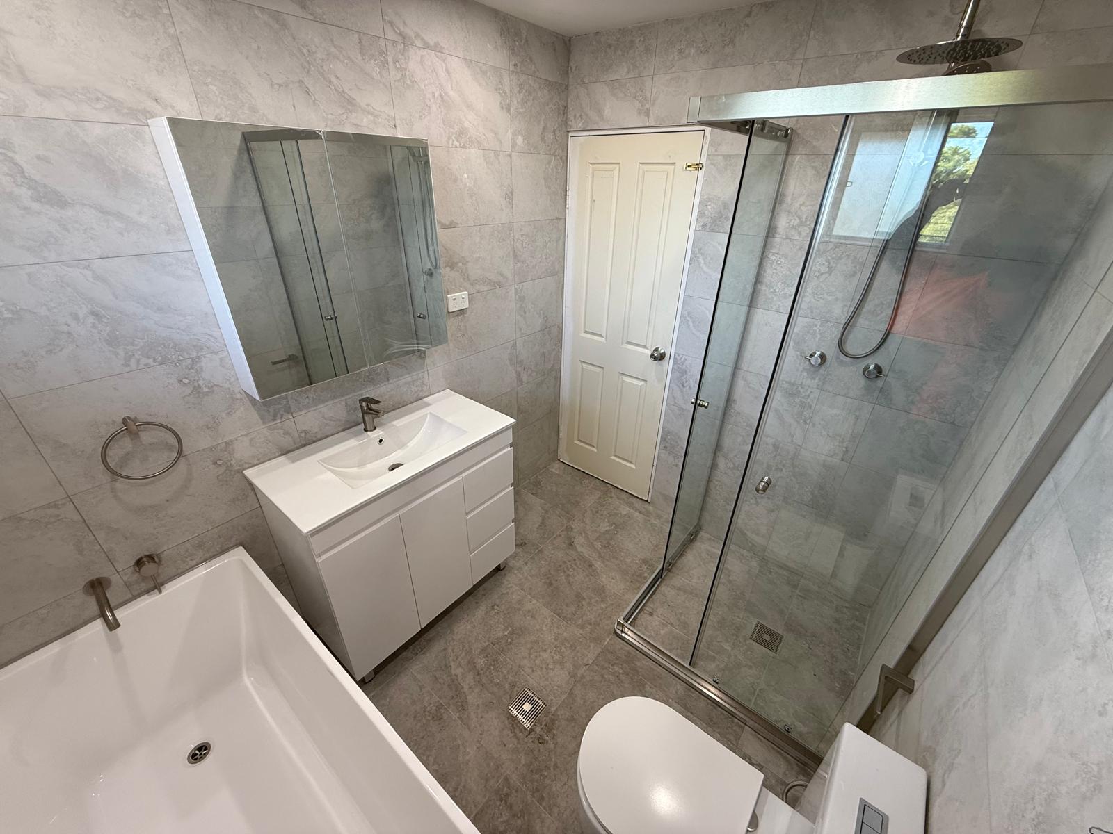 Bathroom in Bankstown after renovation