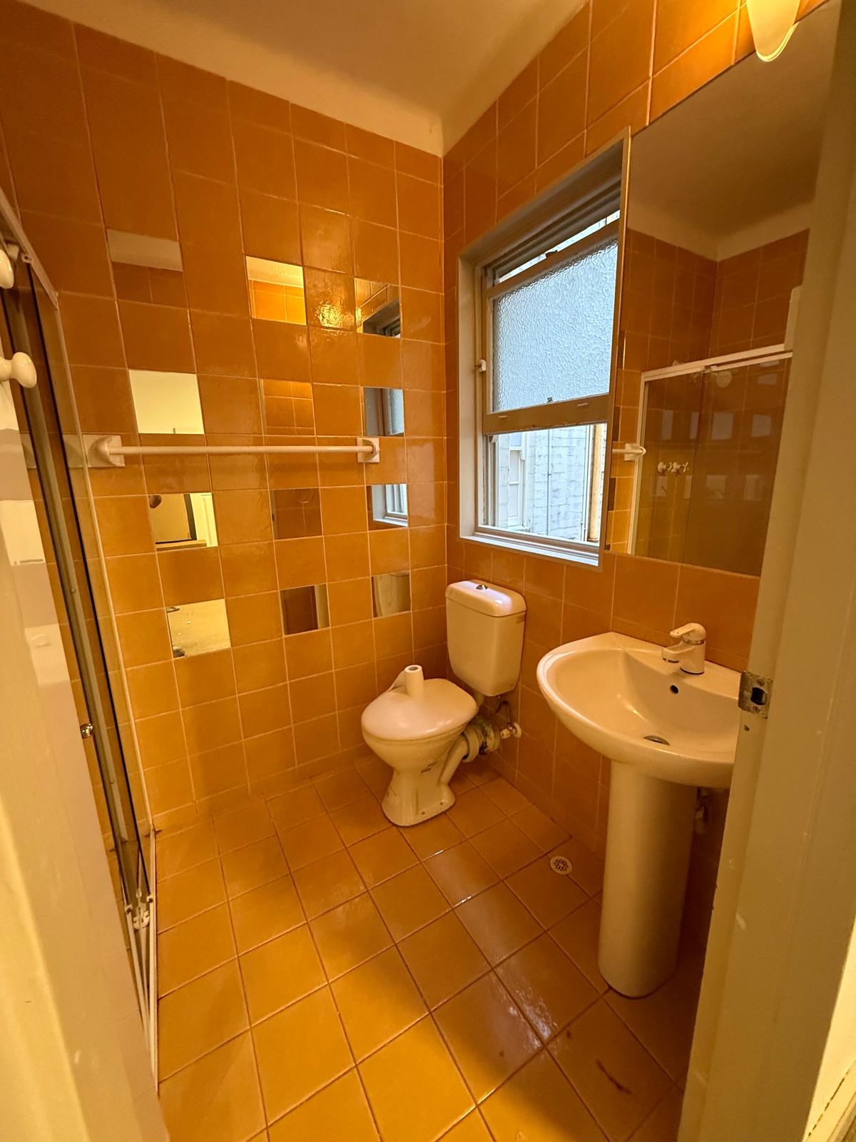 Bathroom in Potts Point before renovation