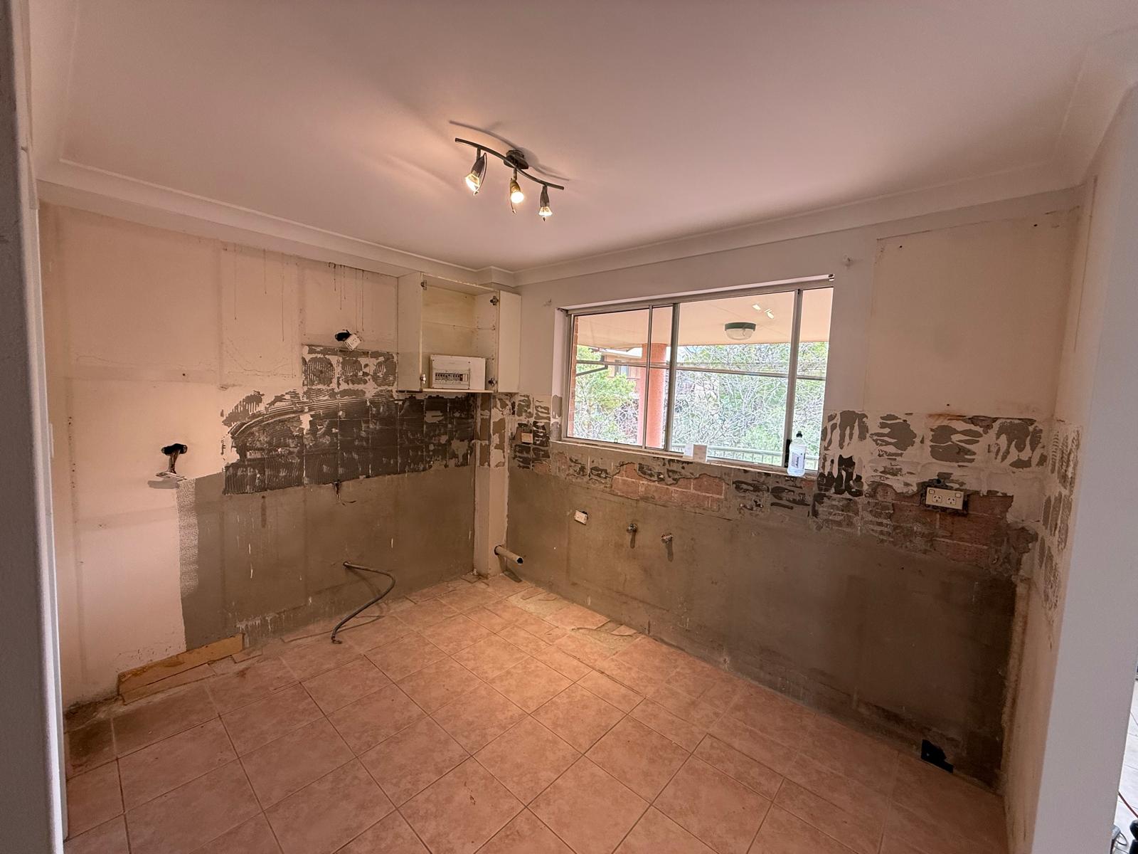 Kitchen in Bankstown before renovation