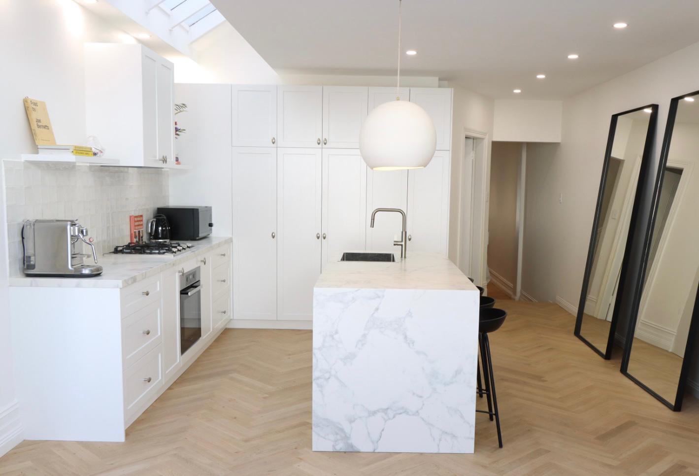 Kitchen in Paddington after renovation
